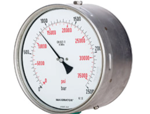 Pressure Gauge Temperature Hauge